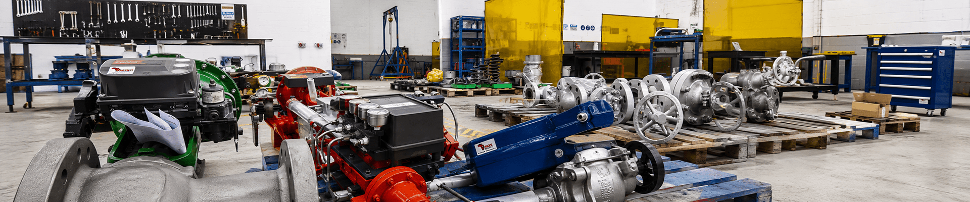 Industrial ball valves