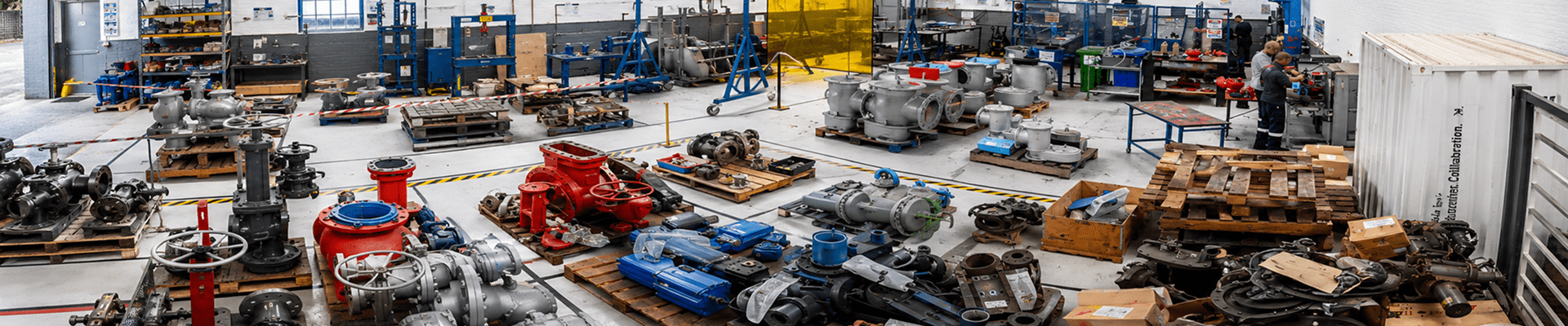 Industrial ball valves