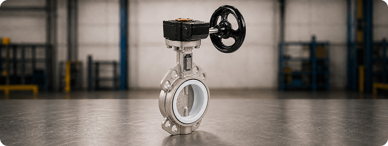 Wafer butterfly valves